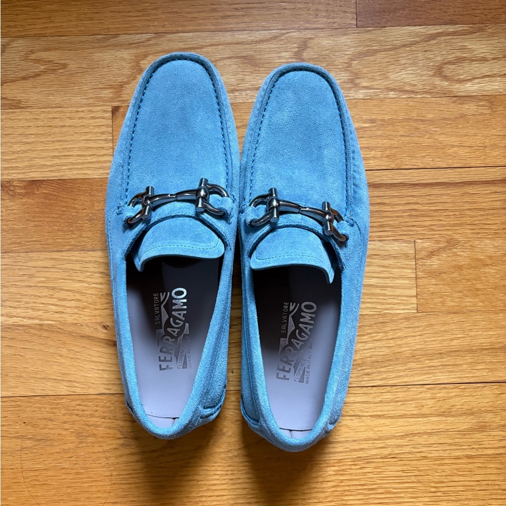 Salvatore Ferragamo Suede Men’s Loafers
